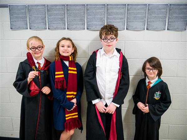 Students dressed as Book Characters
